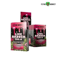 Load image into Gallery viewer, Strawberry Cough Flying Monkey Black Series Badder Disposable Vape 2 GM