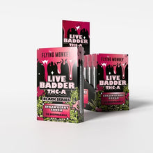 Load image into Gallery viewer, Strawberry Cough Flying Monkey Live Badder Black Series Disposable Vape 2GM
