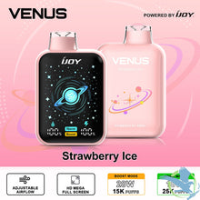 Cargar imagen en el visor de la galería, Strawberry Ice Ijoy Venus 25000 Disposable Vape