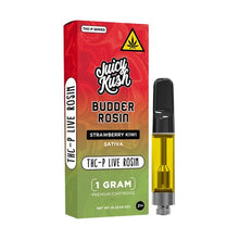 Load image into Gallery viewer, Strawberry Kiwi Sativa Juicy Kush Budder Rosin Cartridge 1gm THCP