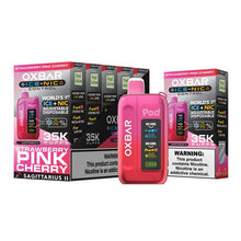 Cargar imagen en el visor de la galería, Strawberry Pink Cherry (Sagittarius II) Pod Juicee Oxbarr Ice Control 35K Disposable