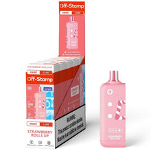 Load image into Gallery viewer, Strawberry Roll Up Off Stamp Sweet Cube 25000 Vape