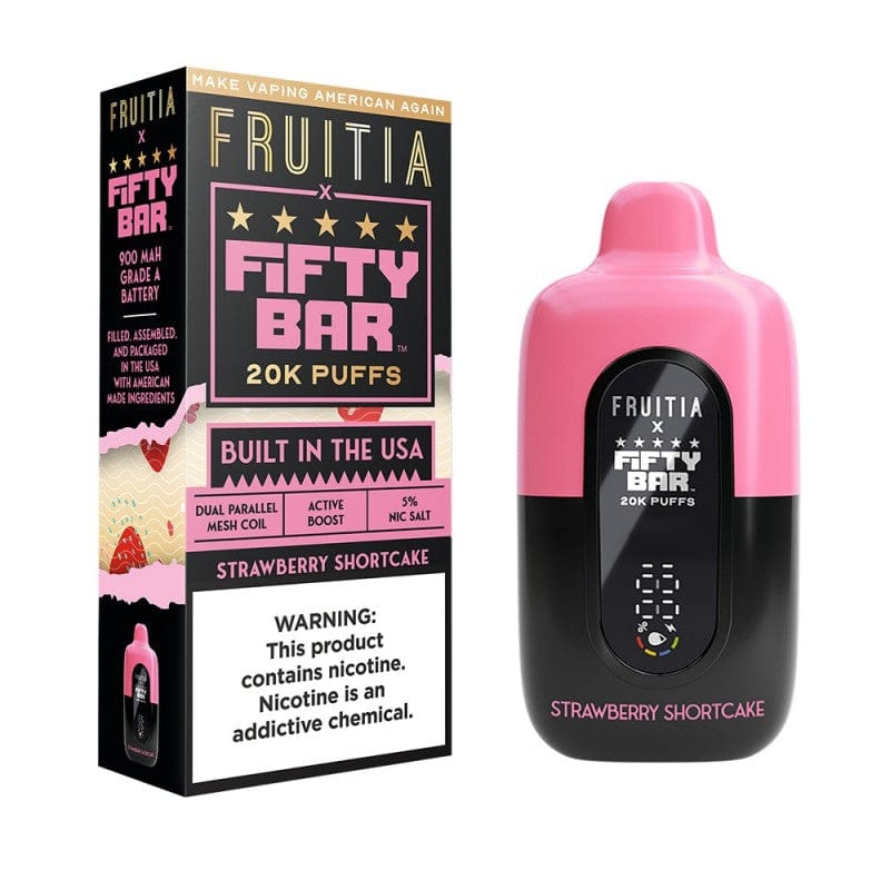 Order Strawberry Shortcake Fruita x Fifty Bar Vape 20K Puffs Order Strawberry Shortcake Fruita x Fifty Bar Vape 20K Puffs