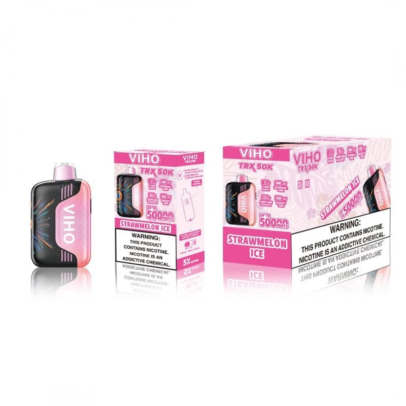 Strawmelon Ice Viho TRX 50K Disposable Vape Puffs Strawmelon Ice Viho TRX 50K Disposable Vape Puffs