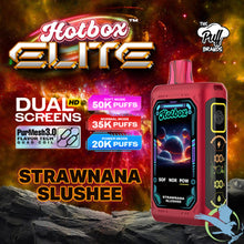 Cargar imagen en el visor de la galería, Strawnana Slushee Hotbox Elite Disposable Vape upto 50K