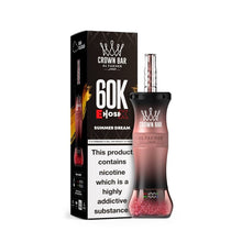 Load image into Gallery viewer, Summer Dream Al Fakher Crown Bar 60k E Hose X Disposable 6mg