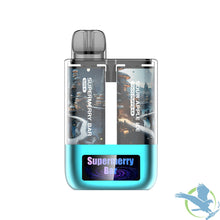 Cargar imagen en el visor de la galería, Supermerry Bar 25K Puffs 2 x 15ML Disposable Vape Device With Dual Tank & HD Screen Animation