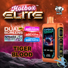Cargar imagen en el visor de la galería, Tiger Blood Hotbox Elite Disposable Vape upto 50K