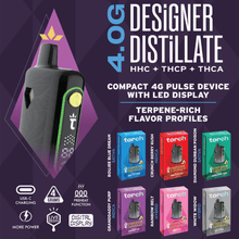 Load image into Gallery viewer, Torch Designer Distillate Disposable