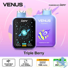 Cargar imagen en el visor de la galería, Triple Berry Ijoy Venus 25000 Disposable Vape