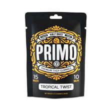 Load image into Gallery viewer, Tropical Twist Half Bak’d Primo Gummies THCP 10MG 15PC