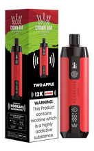 Load image into Gallery viewer, Two Apple Crown Bar 12K Sound Al Fakher Disposable Vape