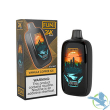 Load image into Gallery viewer, Vanilla Coffee Ice / 0% Fumi Disposable Vape 24K 0% 2% 5% Nicotine