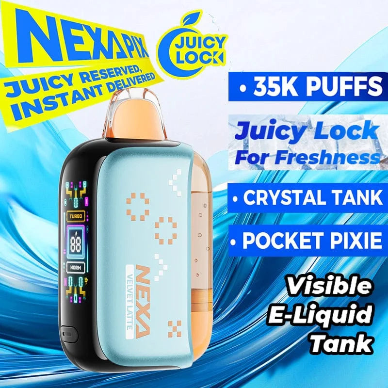 Nexa PIX 35K Velvet Latte – Creamy Coffee Disposable Vape