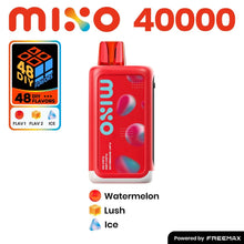 Load image into Gallery viewer, Watermelon/Lush Ice FreeMax Mixo 40K Disposable Vape Dual Flavor