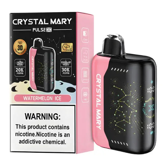 Crystal Mary Pulse X 40K Disposable Vape Puffs Crystal Mary Pulse X 40K Disposable Vape Puffs