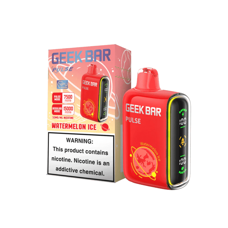 Watermelon Ice Geek Bar Pulse 15000 Watermelon Ice Geek Bar Pulse 15000