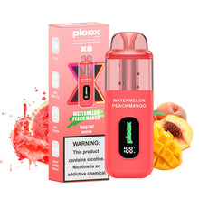 Cargar imagen en el visor de la galería, Watermelon Peach Mango Ploox XS 25k Disposable Vape