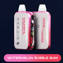 Load image into Gallery viewer, Watermelon Bubblegum Rifbar Turbo X Disposable 25000
