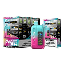 Cargar imagen en el visor de la galería, Watermelon Lush (Capricorn III) (Fruit Edition) Pod Juicee Oxbarr Ice Control 35K Disposable