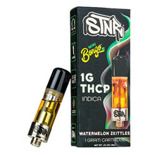 Load image into Gallery viewer, Watermelon Zkittles (Indica) STNR Thcp Mini Bongo 1gm Cart
