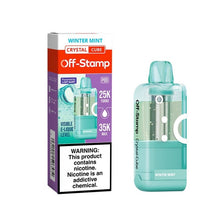 Cargar imagen en el visor de la galería, ( Pod Only ) - Charger Kit Required / Winter Mint (Crystal Cube) Off Stamp X Cube Crystal Cube 35K