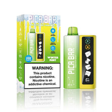 Load image into Gallery viewer, Winter Mint (Adjustable Coolness) Pica Bar Tuning Vape Disposable 30K FULL KIT