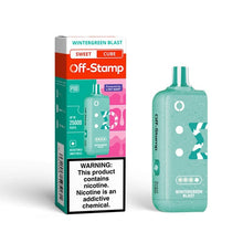 Load image into Gallery viewer, Wintergreen Blast (Sweet Cube) Off Stamp Classic Cube 25000 Disposable Vape Pod