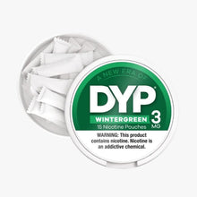 Load image into Gallery viewer, Wintergreen / 3 MG Dyp Nicotine Pouches 15 per can