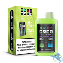 Load image into Gallery viewer, Yummy Gummy MNKE BARS XL 25K Disposable