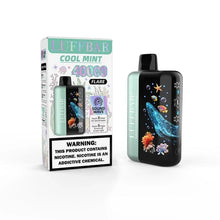 Load image into Gallery viewer, Luffbar Flare Cool Mint 40,000 Puffs Luffbar Dually Disposable Vape with 20000 Puffs