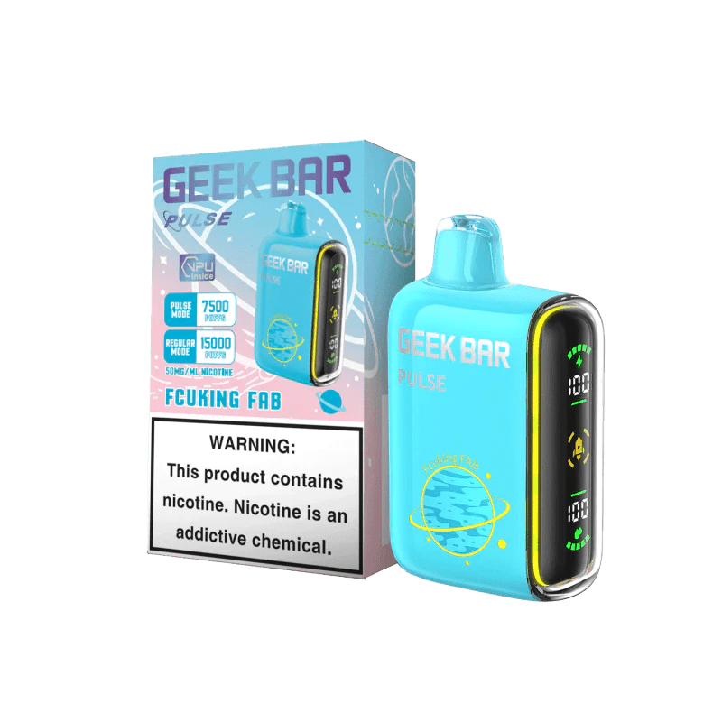 Fcuking Fab Geek Bar Pulse (BUY 4 GET 4TH FREE) SAME DAY SHIPPING Fcuking Fab Geek Bar Pulse (BUY 4 GET 4TH FREE) SAME DAY SHIPPING