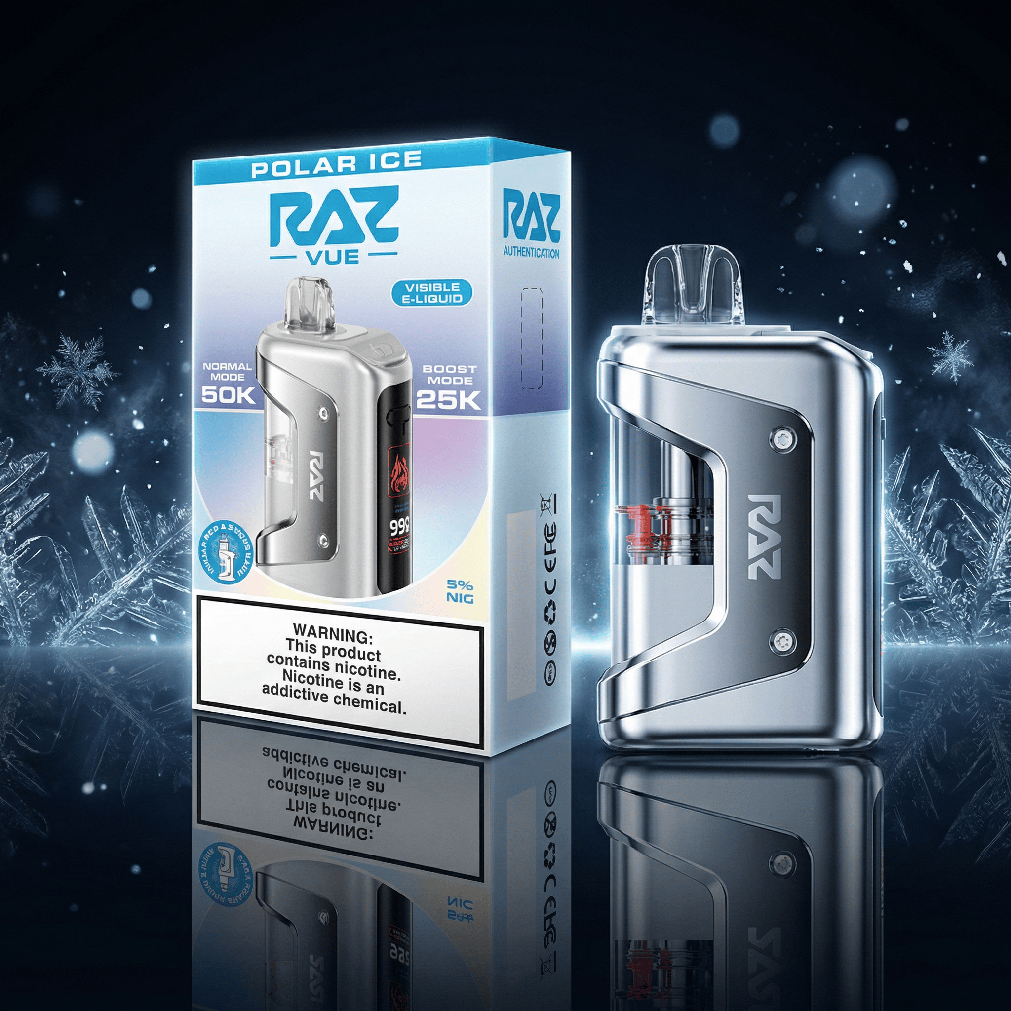 Polar Ice Raz Vue Disposable Kit Polar Ice Raz Vue Disposable Kit
