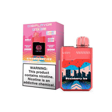 Cargar imagen en el visor de la galería, Strawberry ice DigiFlavor Geek Bar Lush Disposable 20000