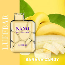 Load image into Gallery viewer, Singe / Banana Candy Luffbar Nano Vape