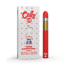 Load image into Gallery viewer, Cake Disposable 1.5 Texas Poundcake (Not Refillable) Disposable Only Cake Vape Pen Delta 8 Disposable 1.5g (Buy 4 Get 5th Free)