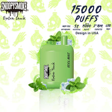 Load image into Gallery viewer, Single / Kool Mint Snoopy Smoke Extra Tank Vape 15000 Puffs