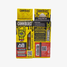 Load image into Gallery viewer, Laughing Buddha - Sativa Cannibeast Delta 8 Cartridge (Buy 4 Get 1 Free)