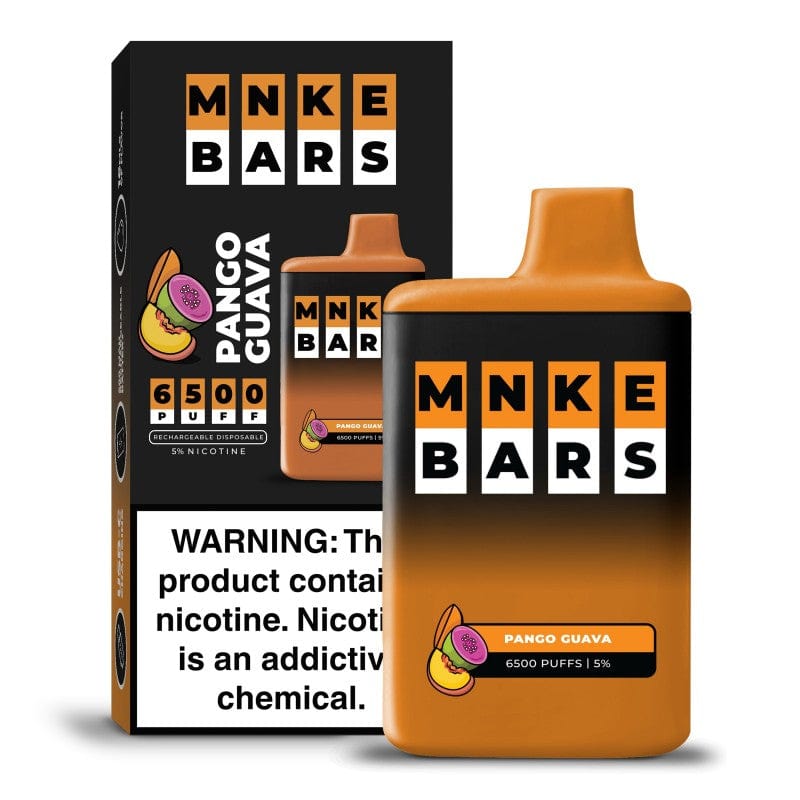 PANGO GUAVA MNKE BARS 6500 PUFFS DISPOSABLE VAPE