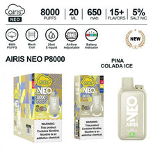 Load image into Gallery viewer, Black Ice Airis Neo P8000 Vape