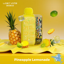 Load image into Gallery viewer, Pineapple Lemonade / Single Lost Vape Orion Bar 10000 Puffs
