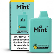 Cargar imagen en el visor de la galería, Pineapple Mint / Single Mint by MNKE Bars Disposable Vape