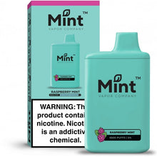 Cargar imagen en el visor de la galería, Raspberry Mint / Single Mint by MNKE Bars Disposable Vape