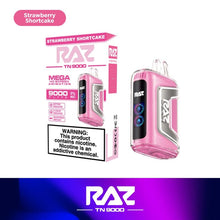 Load image into Gallery viewer, Raz TN9000 Disposable Vape