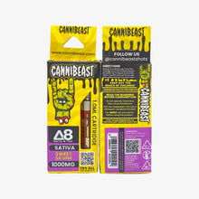 Load image into Gallery viewer, Sweet Skunk - Sativa Cannibeast Delta 8 Cartridge (Buy 4 Get 1 Free)