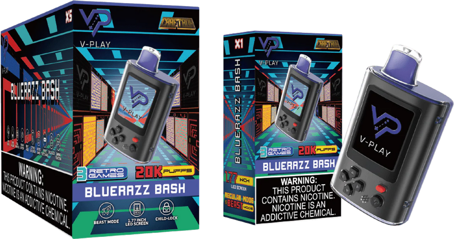 Vape desechable V-Play 20K | El primer vapeador de videojuegos