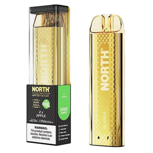 2x Apple North Habibi Disposable Vape 5000 Puffs 5K