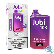 Load image into Gallery viewer, Rainbow Snow Cone Jubi Bar 10000 Puffs Disposable Vape
