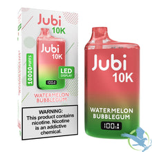 Load image into Gallery viewer, Watermelon Bubblegum Jubi Bar 10000 Puffs Disposable Vape
