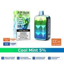 Load image into Gallery viewer, Cool Mint Air Bar Diamond Box Disposable Vape
